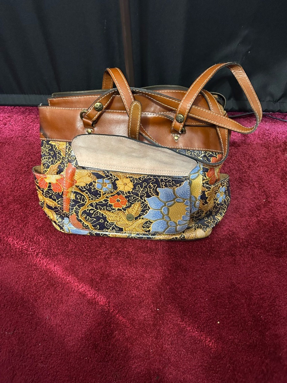 Patricia Nash floral print bag